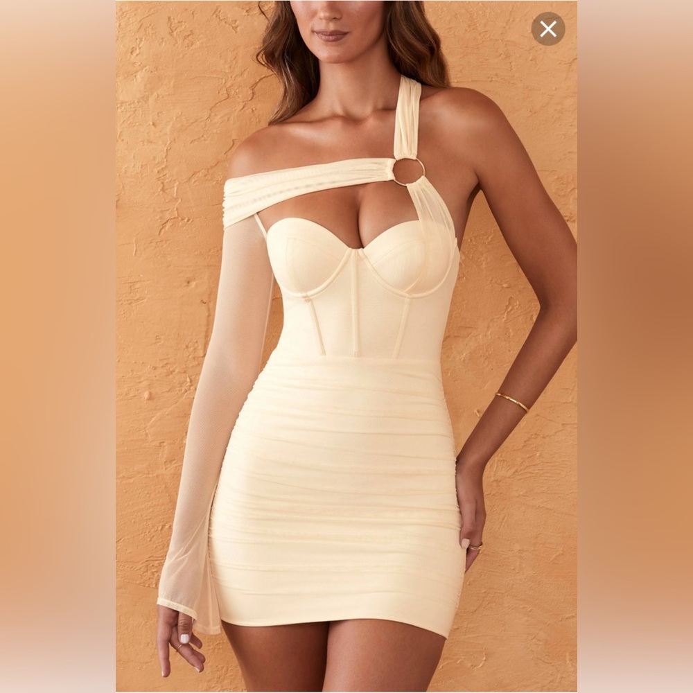 Xxs Beige Oh polly dress petite